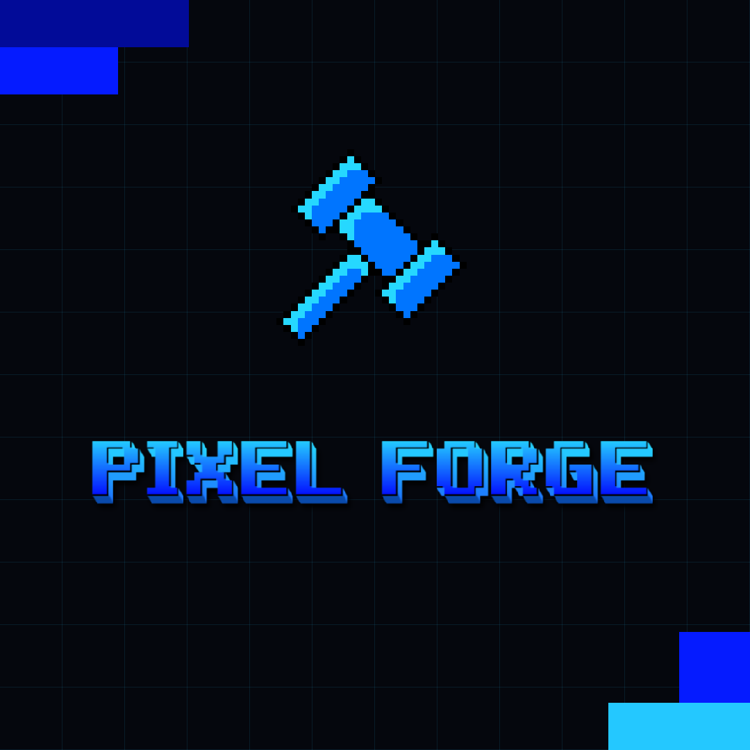 Pixel Forge Jam square banner